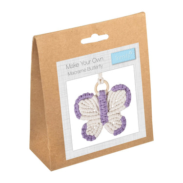 Trimits Sewing Kits Macramé Kit Butterfly  - The Sewing Studio for sale UK - The Sewing Studio
