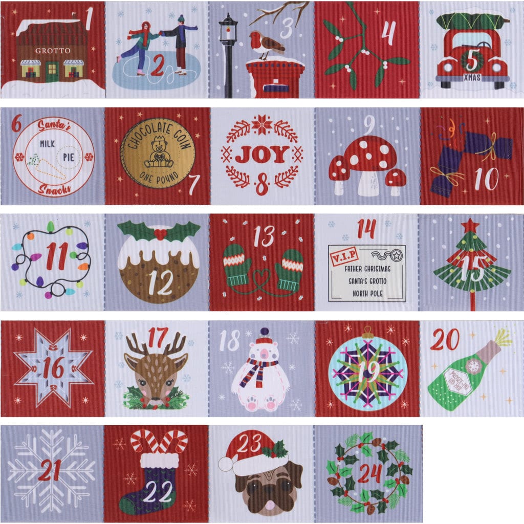 Trimits Sewing Kits Make Your Own Advent Calendar Kit  - The Sewing Studio