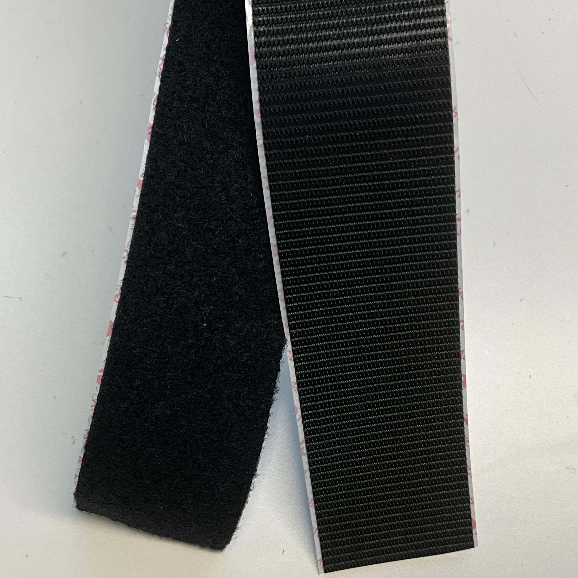 VELCRO Velcro Velcro Heavy Duty Hook and Loop Tape (Self adhesive): 50mm wide: Black - per metre.  - The Sewing Studio