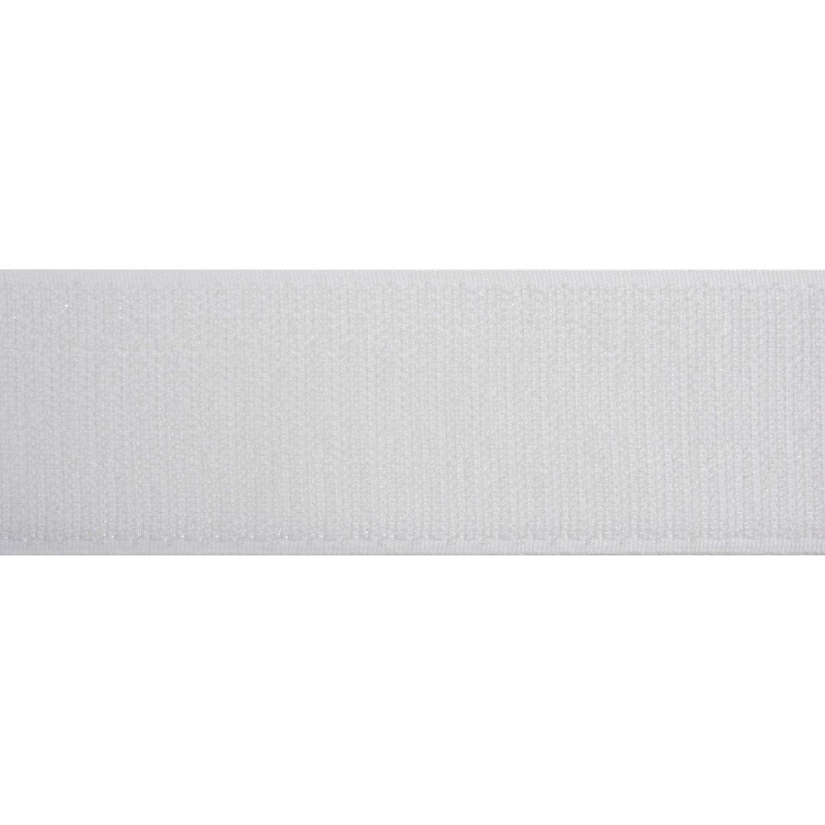 Velcro Velcro Velcro Hook Tape Sew On 50mm wide: White  - The Sewing Studio