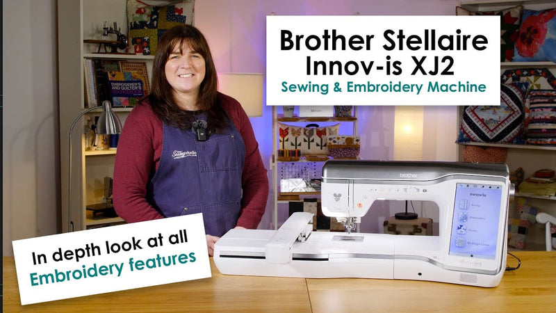 Brother Stellaire XJ2 - Embroidery Review
