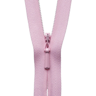 YKK Zips YKK Concealed Zip 20cm / 8 inch: Dusky Pink (Colour 513)  - The Sewing Studio for sale UK - The Sewing Studio