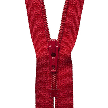 YKK Zips YKK Dress / Skirt Zip 10cm / 4 inch: Red (Colour 519)  - The Sewing Studio for sale UK - The Sewing Studio