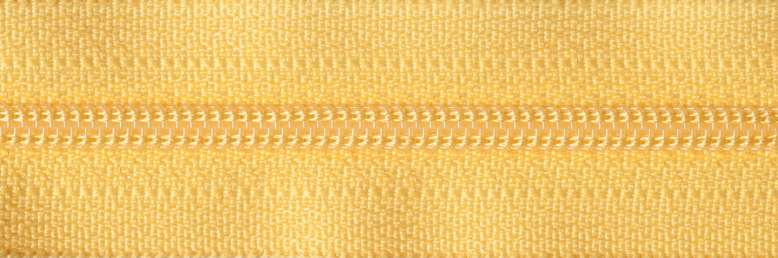 YKK Zips YKK Dress / Skirt Zip 36cm / 14 inch: Yellow gold (Colour 001)  - The Sewing Studio