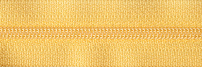 YKK Zips YKK Dress / Skirt Zip 36cm / 14 inch: Yellow gold (Colour 001)  - The Sewing Studio