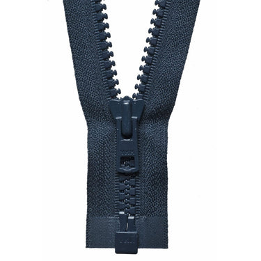 YKK Zips YKK Heavy Weight Open End Zip 46cm / 18 inch: Dark Navy (Colour 560)  - The Sewing Studio for sale UK - The Sewing Studio
