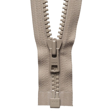 YKK Zips YKK Heavy Weight Open End Zip 46cm / 18 inch: Fawn (Colour 573)  - The Sewing Studio for sale UK - The Sewing Studio
