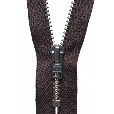 YKK Zips YKK Metal Trouser Zip 15cm / 6 inch: Brown (Colour 570)  - The Sewing Studio for sale UK - The Sewing Studio