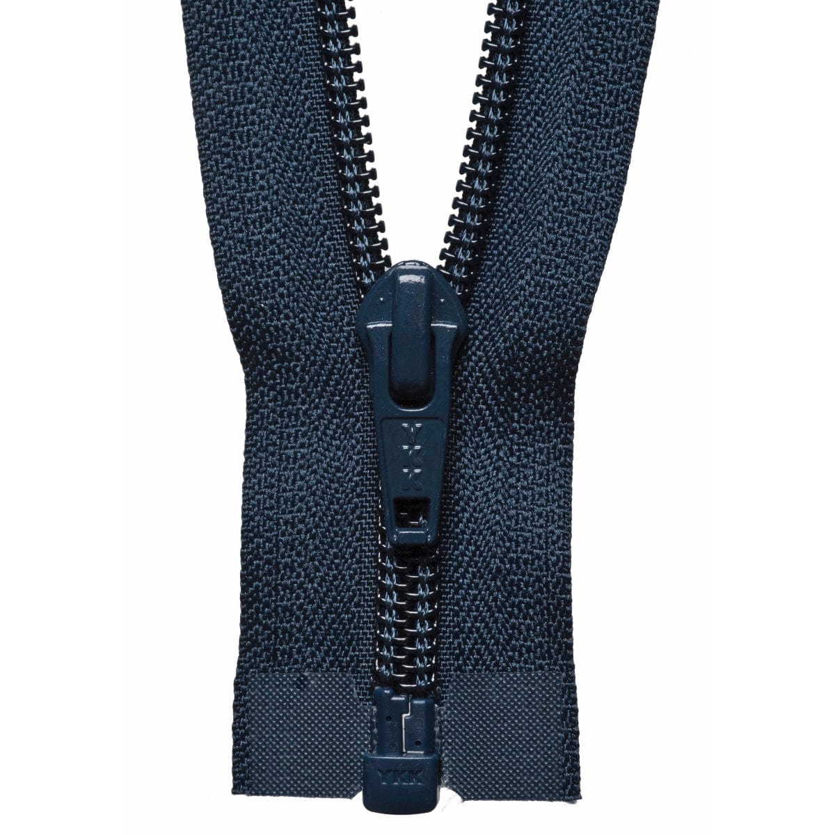 YKK Zips YKK Nylon Open End Zip 30cm / 12 inch: Dark Navy (Colour 560)  - The Sewing Studio