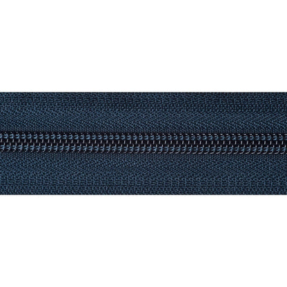 YKK Zips YKK Nylon Open End Zip 30cm / 12 inch: Dark Navy (Colour 560)  - The Sewing Studio