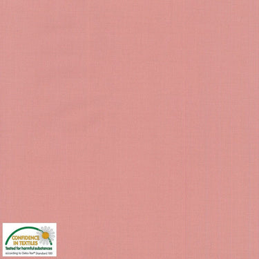 Plain Rose Pink Patchwork Fabric 100% Cotton 60 Inch Wide