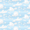 Makower Patchwork Fabric Landscape Blue Sky