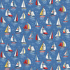 Makower Fabric Nautical Yachts 2496 B
