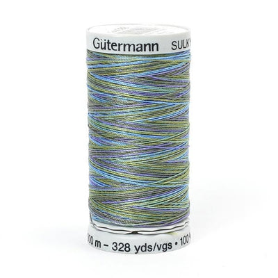 Gutermann Sulky Variegated Cotton Thread 30 300M Colour 4088