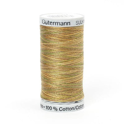 Gutermann Sulky Variegated Cotton Thread 30 300M Colour 4091