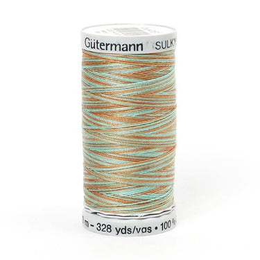 Gutermann Sulky Variegated Cotton Thread 30 300M Colour 4131