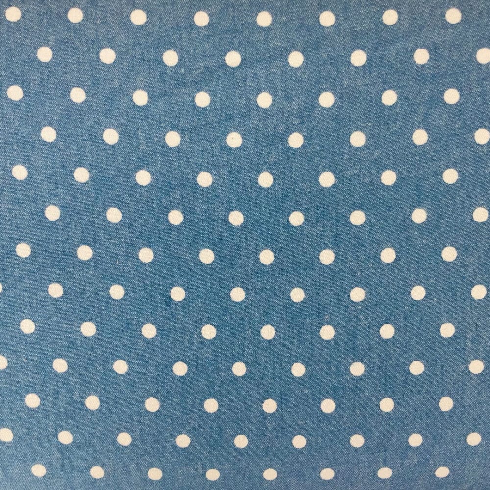 Chambray Printed Cotton Spot