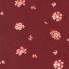 Moda Red And White Gatherings Fabric Floret Burgundy 49190 17