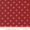 Moda Red And White Gatherings Fabric Dahlia Crimson 49191 13 Ruler