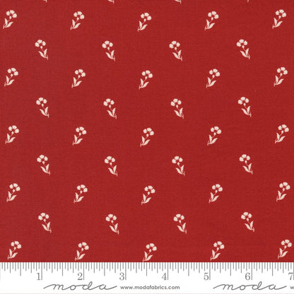 Moda Red And White Gatherings Fabric Carnation Crimson 49193 13 Ruler