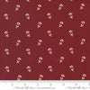 Moda Red And White Gatherings Fabric Carnation Burgundy 49193 15 Ruler Ruler