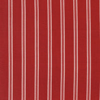 Moda Red And White Gatherings Fabric Double Stripe Crimson 49194 13