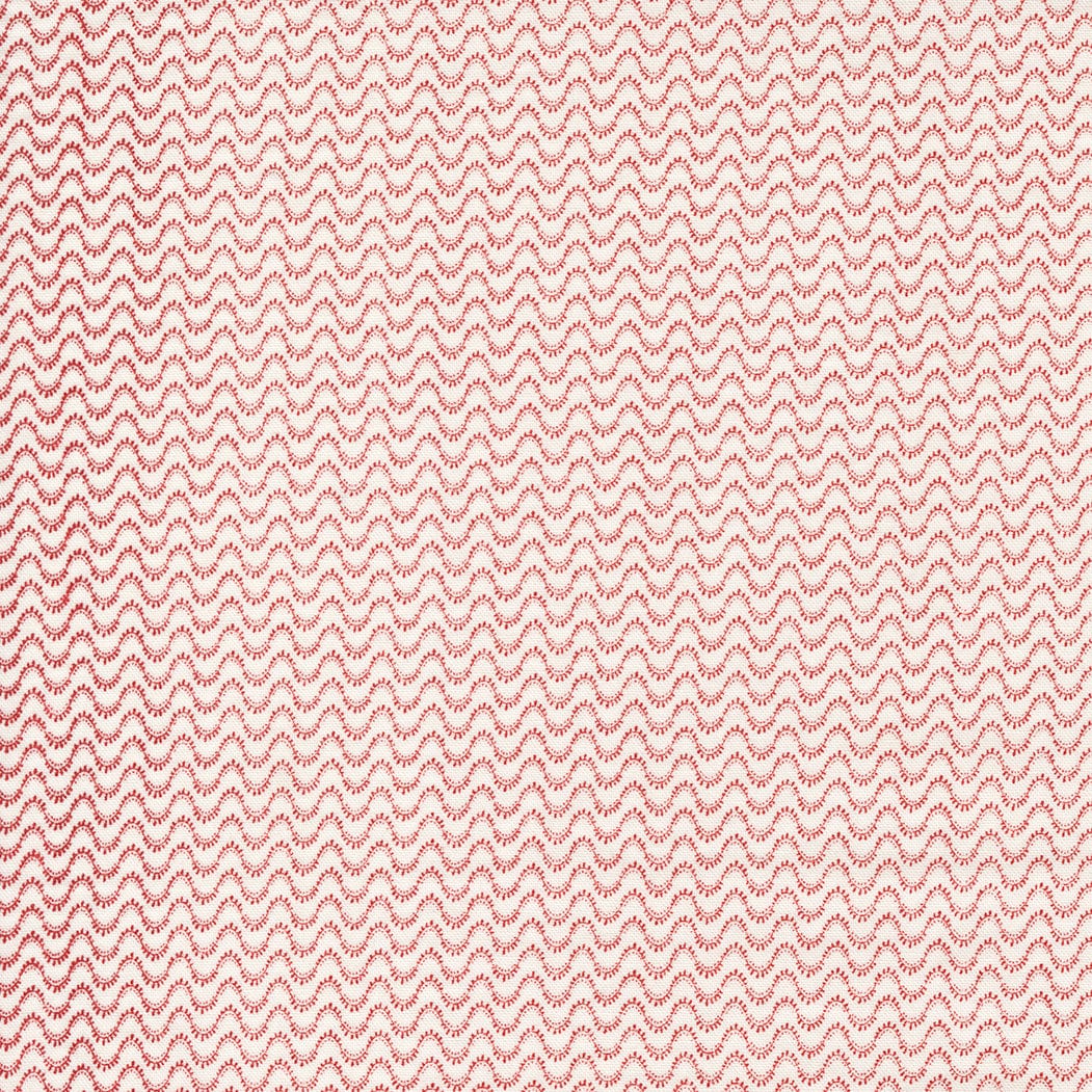Moda Red And White Gatherings Fabric Meander Stripe Vanilla 49195 11