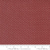 Moda Red And White Gatherings Fabric Double Dots Burgundy 49199 19 Ruler