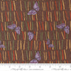  Moda Fabric Sunflower Garden Butterflies Brown 6892-18 Ruler