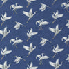 Moda Fabric Watermarks Egrets Indigo 6912 14
