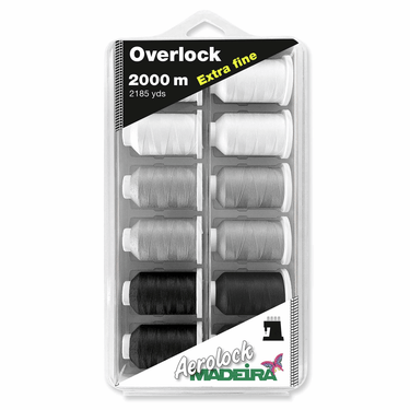 Madeira Aerolock Extra Fine Overlock Thread 2000m Box