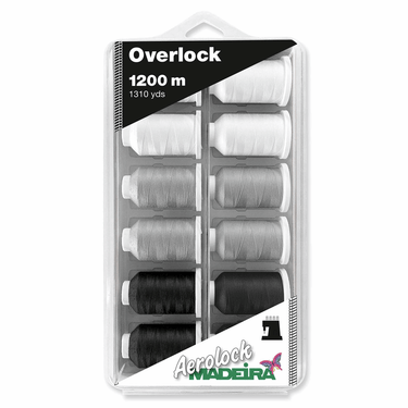 Madeira Overlock Thread Aerolock 1200M Box
