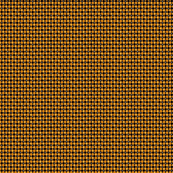 Makower Fabric Midnight Haunt Clamshells Orange Black 9875OL