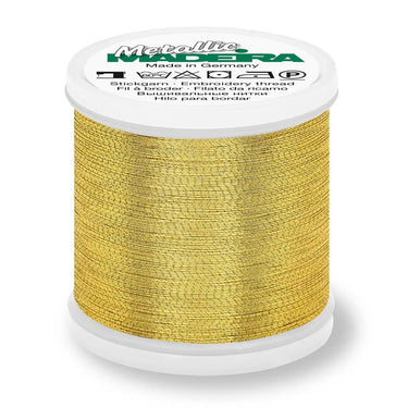 Madeira Thread Metallic No.40 200M Colour Gold4