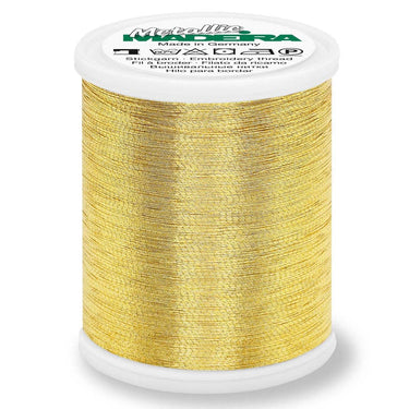 Madeira Thread Metallic No.40 1000M Colour Gold6