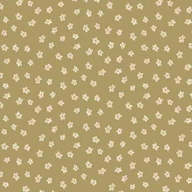 Anni Downs Market Garden Fabric Daisy Toss Gold 2900-66