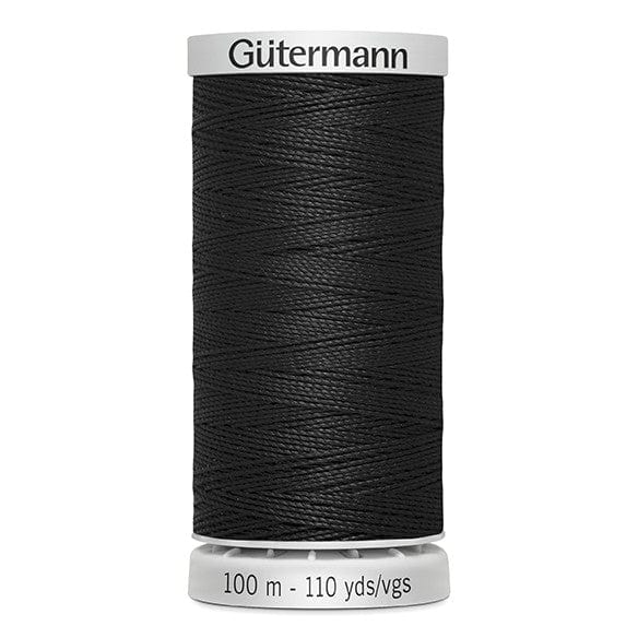 Gutermann Extra Strong Thread 100M Colour Black