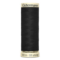 Gutermann Sew All Thread 100M Colour Black