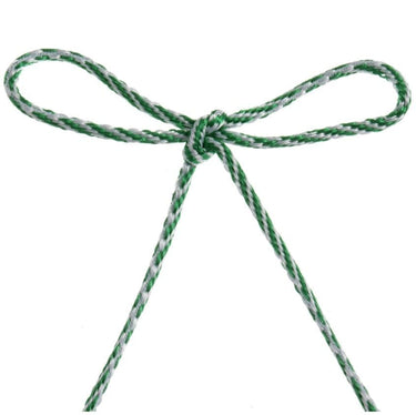 Berisfords Ropes and Twine Bakers Twine: 3mm: Fern Green and White. Price per metre.  - The Sewing Studio for sale UK - The Sewing Studio