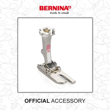 Bernina Sewing Machine Accessories Bernina 4mm Lap Seam Foot #70V 0084887300  - The Sewing Studio for sale UK - The Sewing Studio