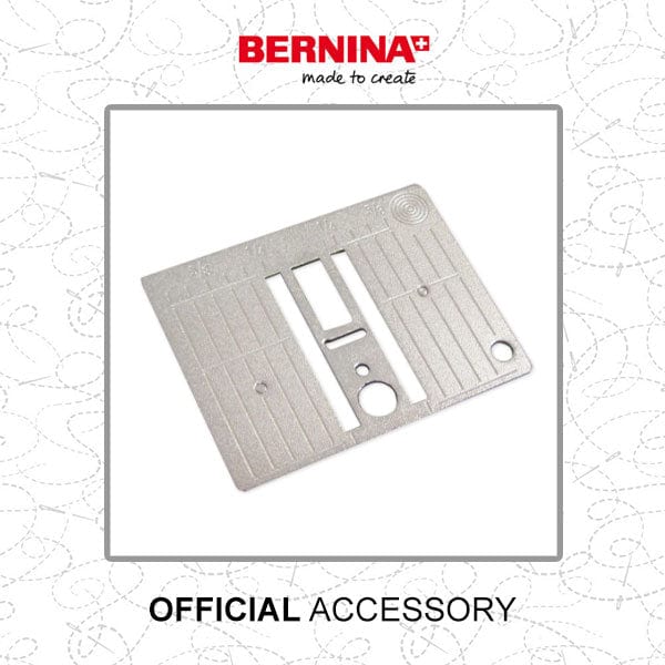 Bernina Sewing Machine Accessories Bernina 5.5Mm Stitch Plate For Needle-Punch Tool 0078747110  - The Sewing Studio