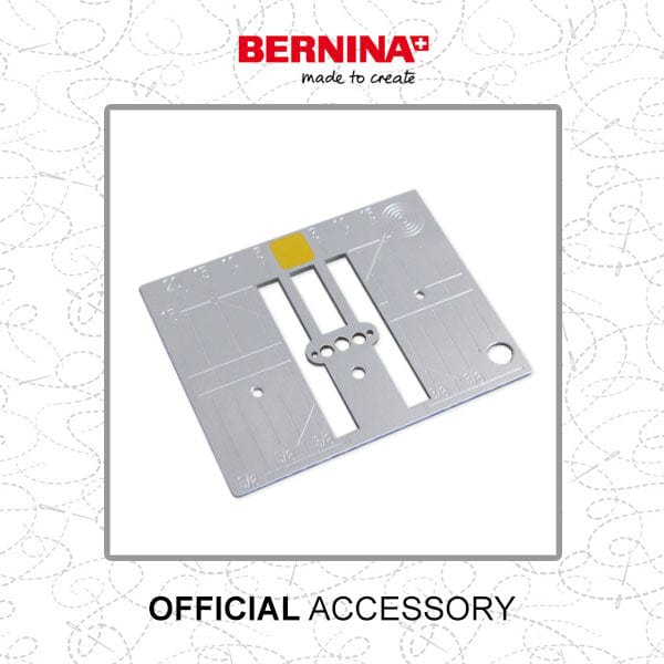 Bernina Sewing Machine Accessories Bernina 9Mm Stitch Plate For Needle-Punch Tool 0336857100  - The Sewing Studio