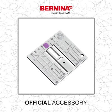 Bernina Sewing Machine Accessories Bernina 9Mm Stitch Plate With Narrow Needle Opening (5.5Mm) 0310457001  - The Sewing Studio for sale UK - The Sewing Studio