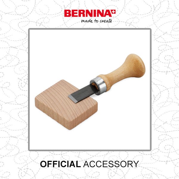 Bernina Sewing Machine Accessories Bernina Buttonhole Cutter With Wooden Block 0325807100  - The Sewing Studio