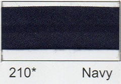 Polycotton Bias Binding: 2.5m x 12mm: Navy