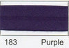 Polycotton Bias Binding: 2.5m x 12mm: Purple