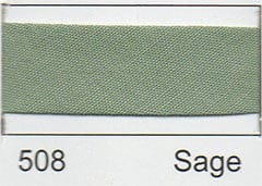 Polycotton Bias Binding: 2.5m x 12mm: Sage