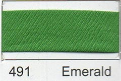 Polycotton Bias Binding: 2.5m x 25mm: Emerald