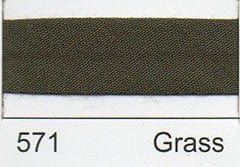 Polycotton Bias Binding: 2.5m x 25mm: Grass