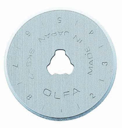 28mm Olfa replacement rotary cutter blades: 10 Pack